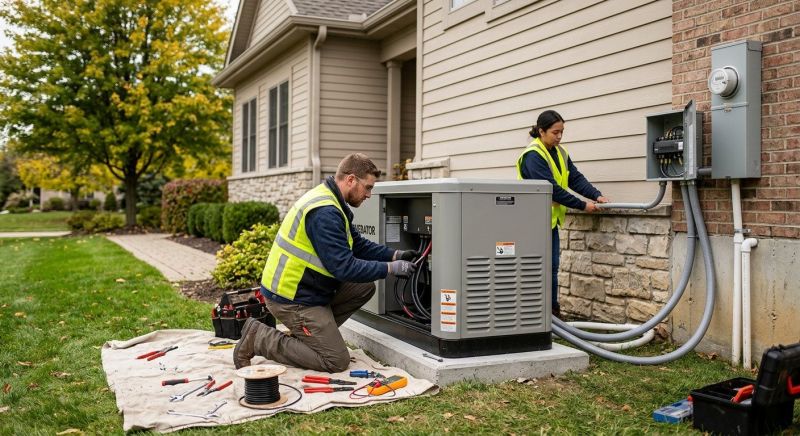 Residential Generator Service in Conroe, TX